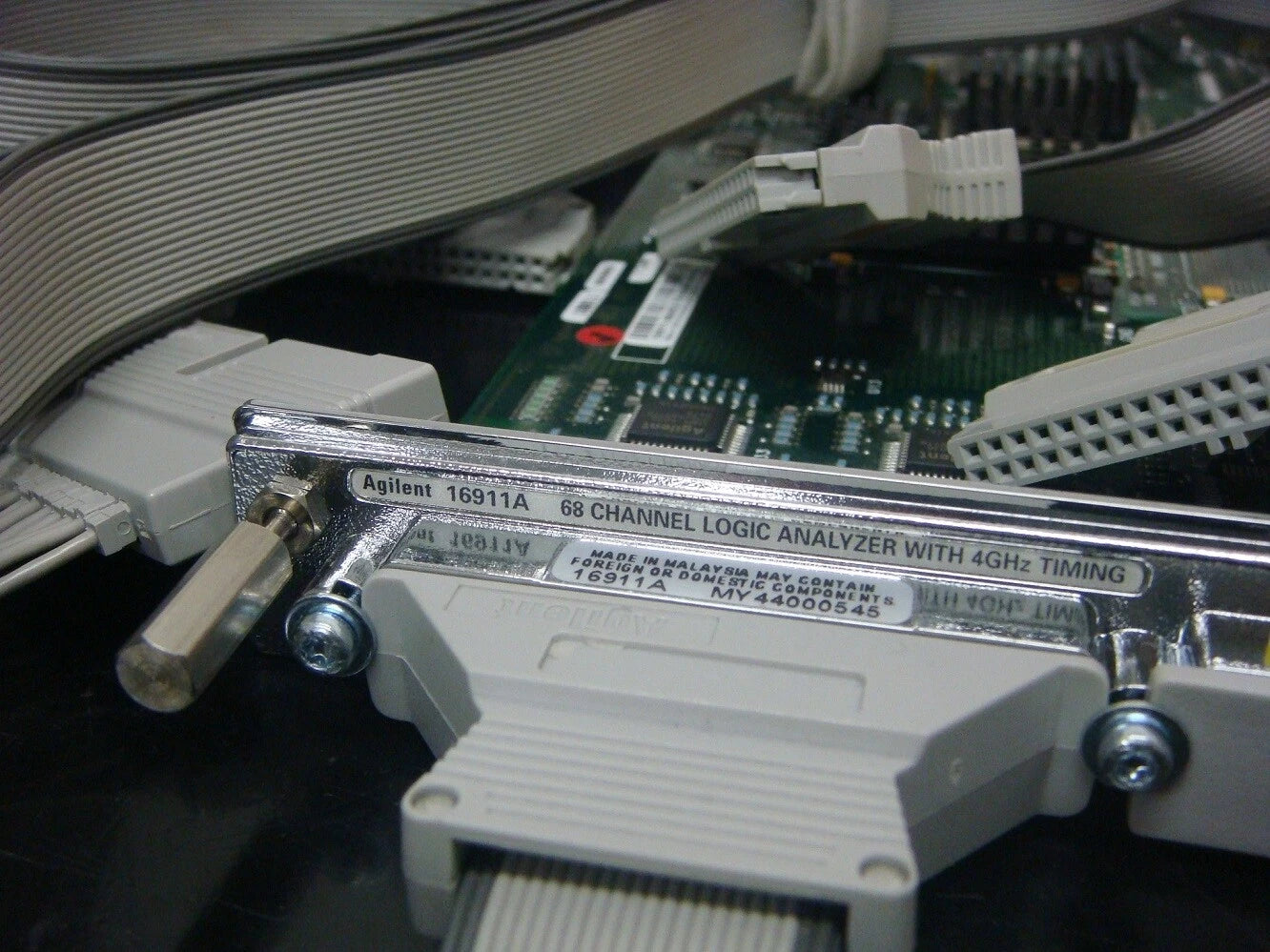 Agilent 16911A 32/500 68ch 4GHzTiming/250MHz 64M State Logic Analysis Module