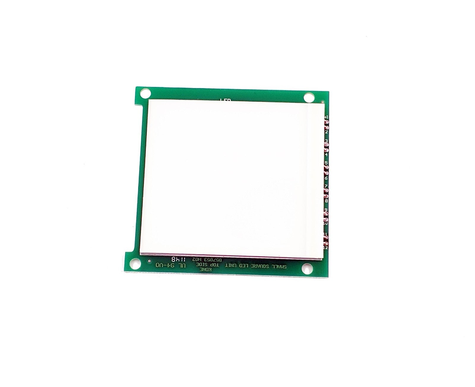 Small Square LED Unit Indicator Board by Kone