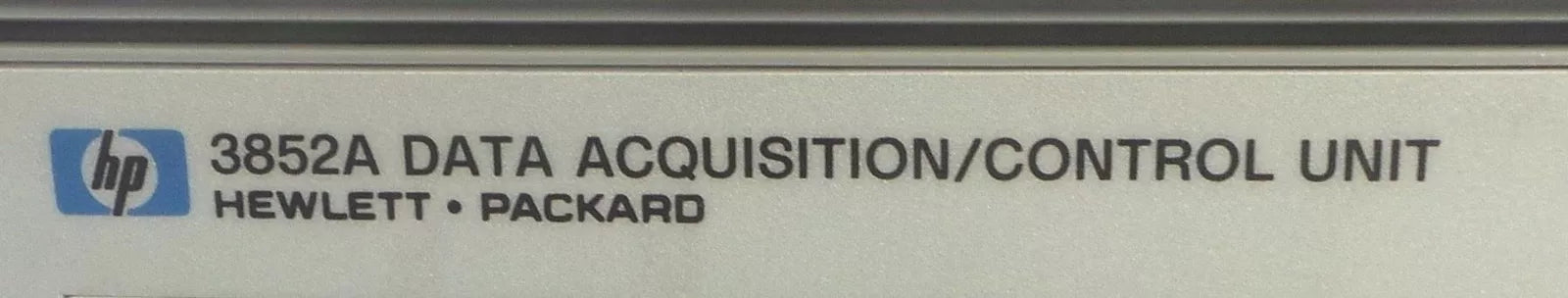 HP 3852A Data Acquisition/Control Unit by Hewlett Packard