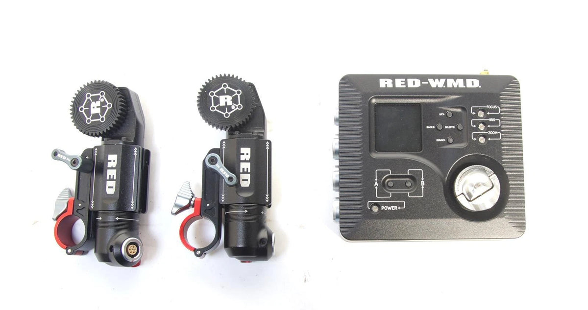 RED DSMC2 3-Axis Lens Control System with W.M.D. Wireless Motor Driver & T.H.C.