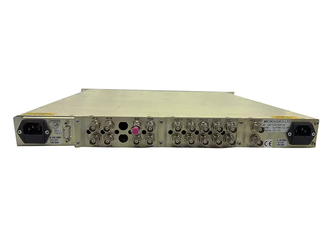MicroVideo SDI 2x1 Emergency Switch for Seamless Video Switching