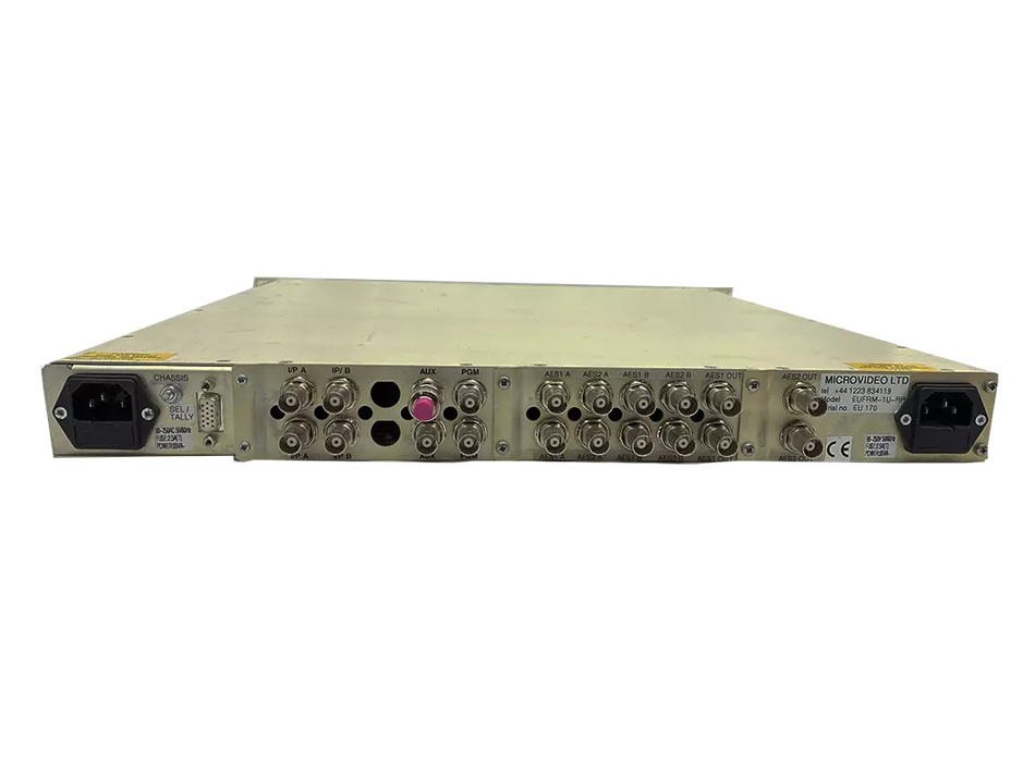 MicroVideo SDI 2x1 Emergency Switch for Seamless Video Switching