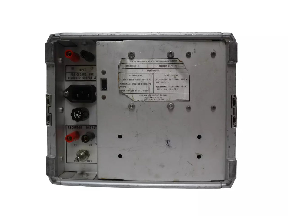 Fluke 893A AC DC Differential Voltmeter - High Accuracy Measurement Tool