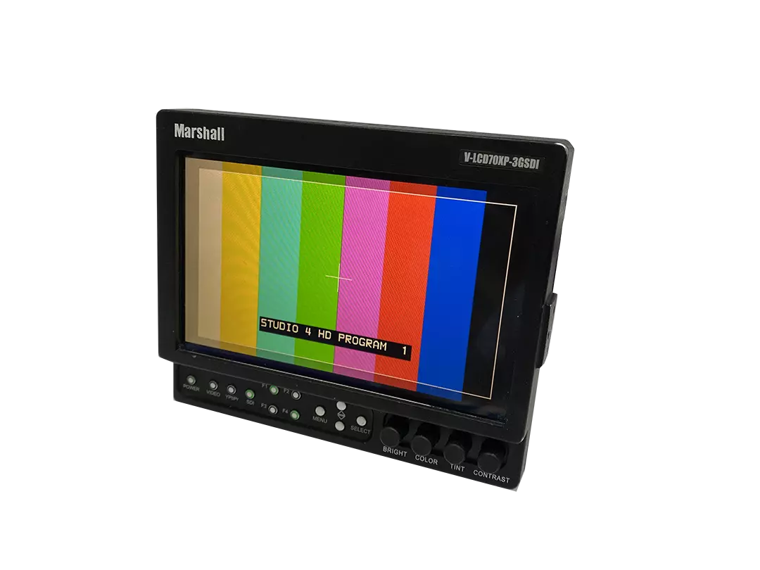 Marshall Electronics V-LCD70XP-3GSDI Field Monitor 7-Inch HD LCD with 3G-SDI Input
