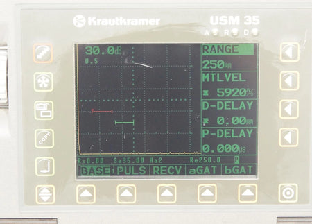 GE Inspection Krautkramer USM 35 BNC Ultrasonic Flaw Detector