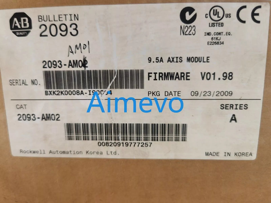 1PC For Allen Bradley 2093-AM01 used 2093-AM01 C-18-3-001