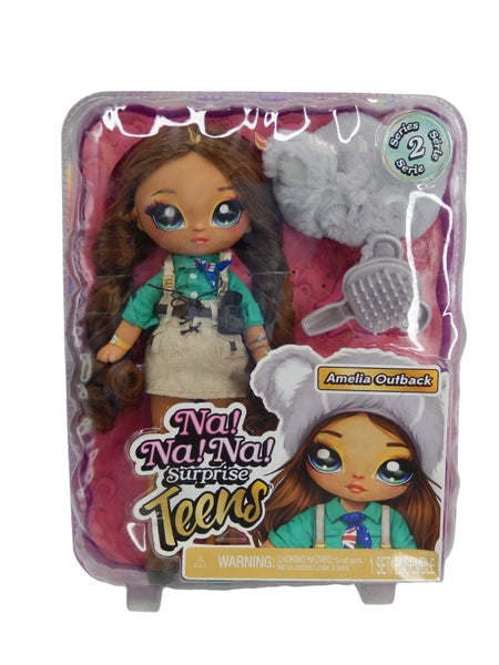 Na Na Na Surprise Teens Fashion Doll Amelia Outback with Accessories