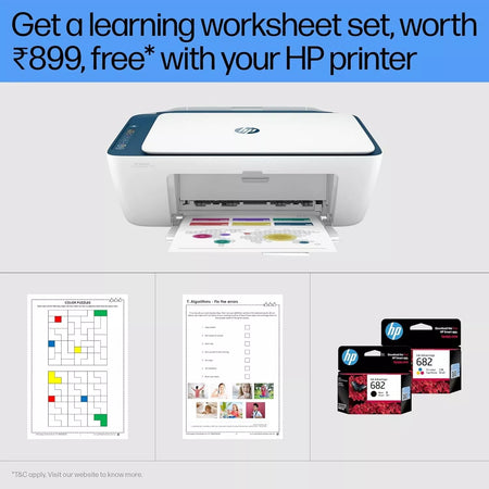 HP DeskJet Ink Advantage 2778 All-in-One Printer with Copy, Scan, Dual Band WiFi, and More