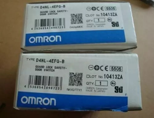 Omron D4NL-4EFG-B Safety Switch Lock Door D4NL4EFGB - 1PC New in Box