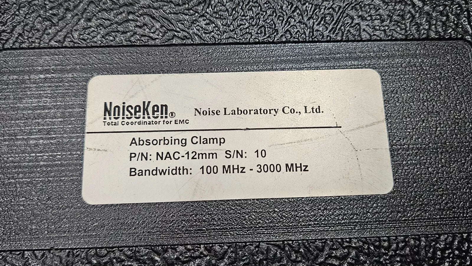 NoiseKen NAC-12mm Absorbing Clamp 100MHz-3000MHz (10)