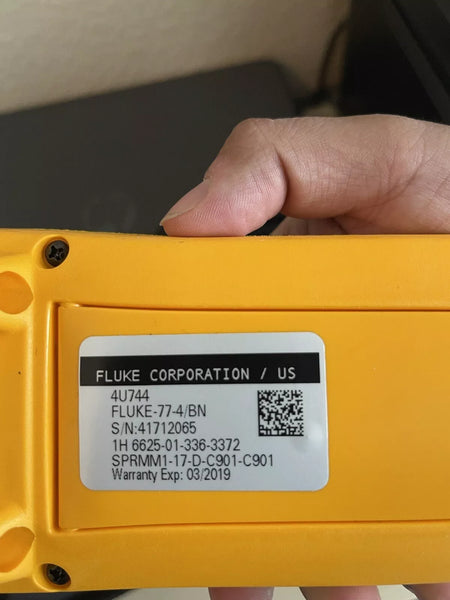 Fluke 77IV Multimeter with Leads Accessories & Stow Pouch (New) Calibrated 2023