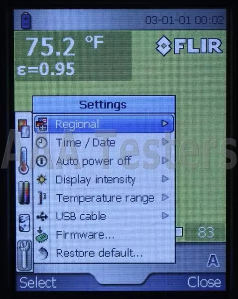 FLIR i60 9Hz 180 x 180 Infrared Thermal Imaging Camera Imager IR i 60 - XG eqpt