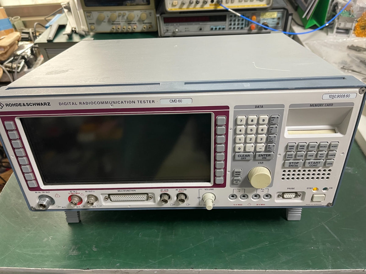 ROHDE & SCHWARZ CMD60 DECT Radio Communication Tester _0167 - XG eqpt