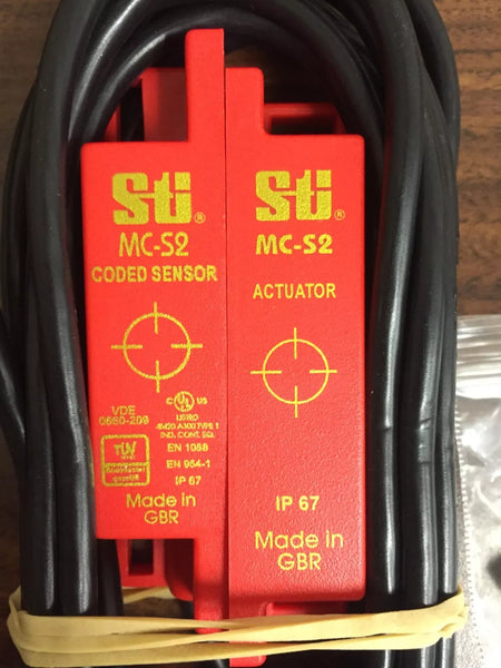 STI MC-S2XCPC3, MC-S2 Coded Sensor & Actuator Safety Set, 24VDC, 10FT Cable