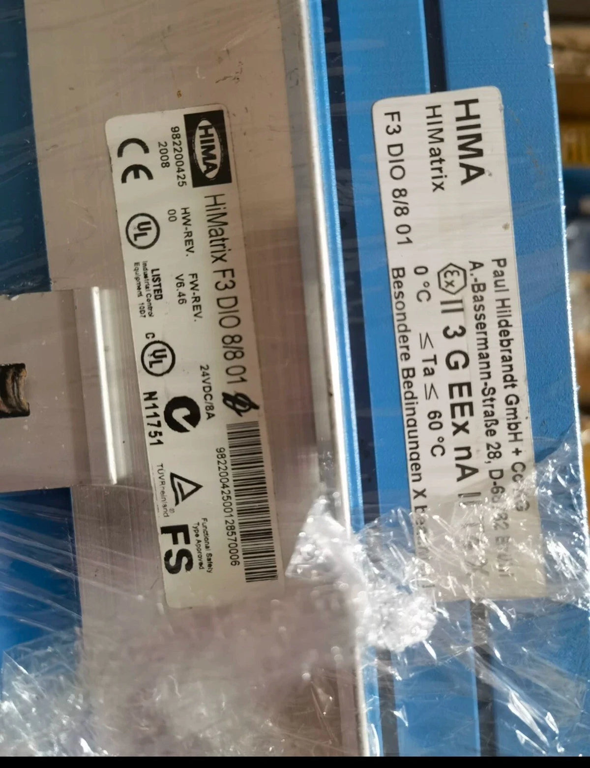 HIMA trix F3AIO8/401 - High-Performance Analog Input/Output Module