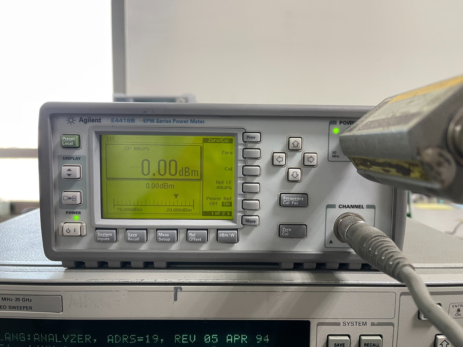 Agilent E4418B EPM Series Single-Channel Power Meter _ GB39513134 - XG eqpt