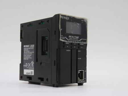 Keyence KV-7500 Programmable Logic Controller CPU Module 24 VDC Power Voltage