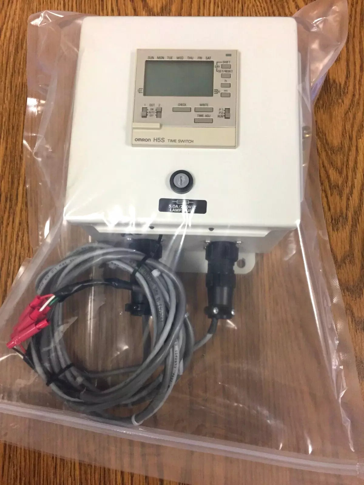 Omron H5S-B Digital Time Switch in a 6.5” x 6.5” x 4.5” Case
