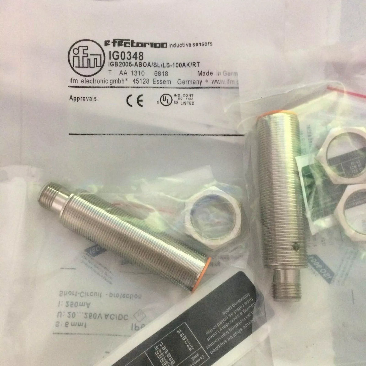 IFM IG0348 Proximity Switch for Industrial Applications