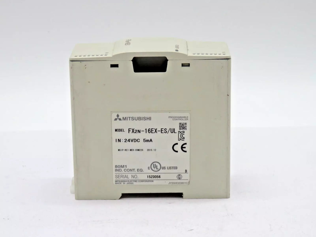 Mitsubishi Electric FX2N-16EX-ES/UL Digital 24 VDC Modular Extension Unit