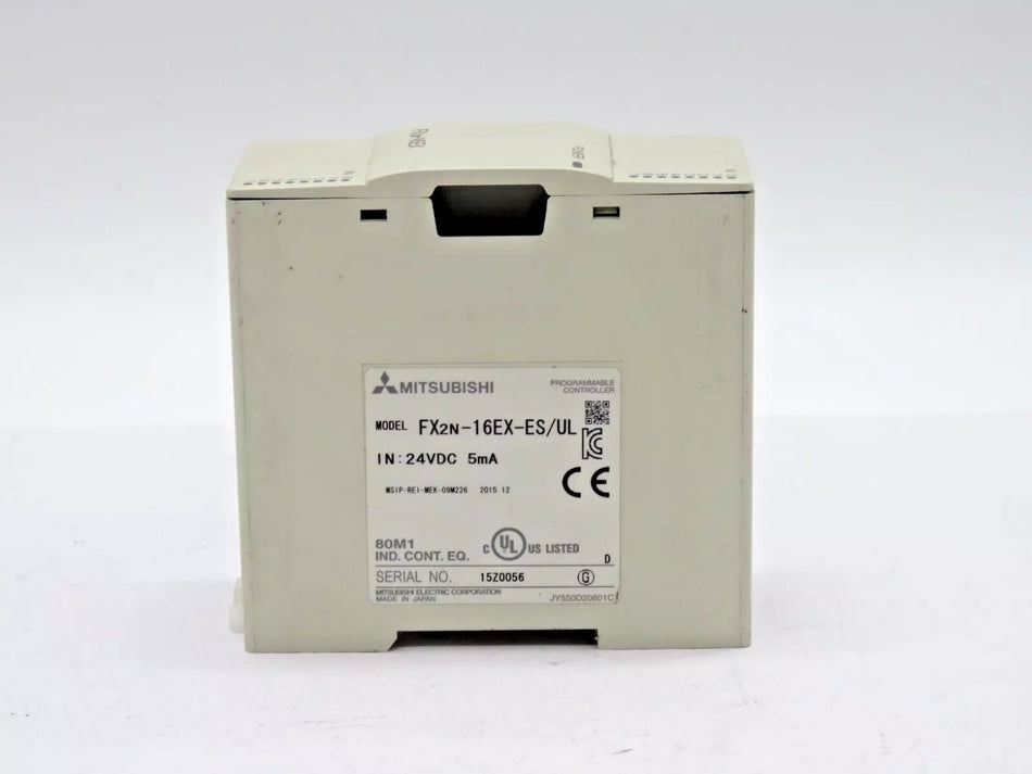 Mitsubishi Electric FX2N-16EX-ES/UL Digital 24 VDC Modular Extension Unit