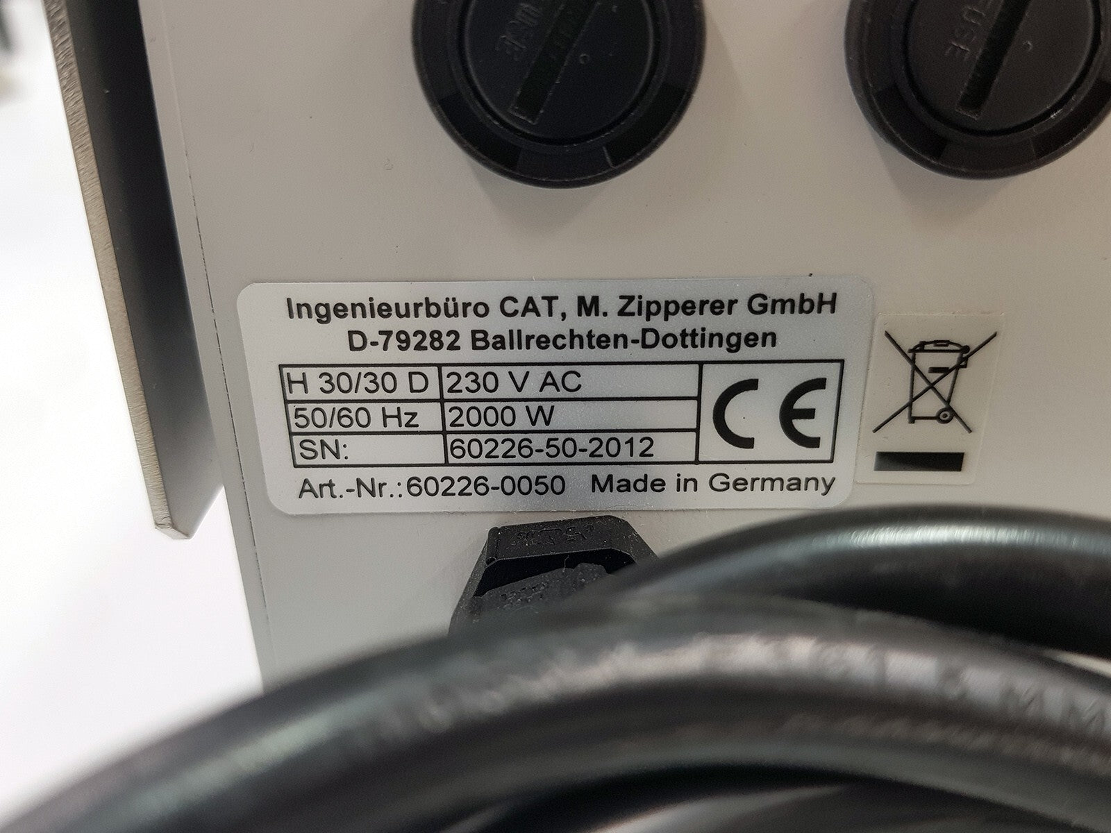 CAT H30/30 D Heating Plate