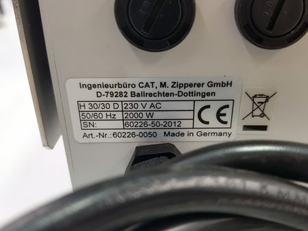 CAT H30/30 D Heating Plate