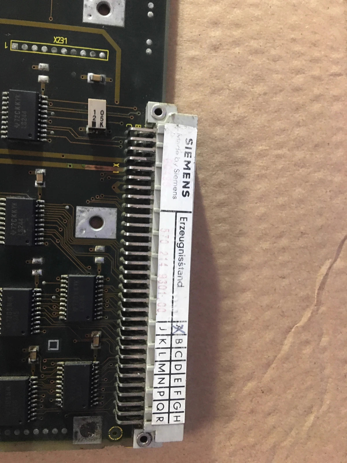 SIEMENS 570214.0004.00 6FC5111-0BA01-0AA0 Control Panel