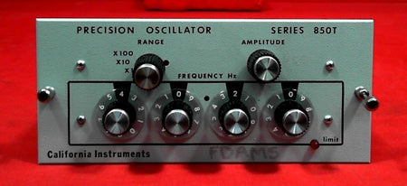 California Instruments 850T 68756 Precision Oscillator Module, 45 Hz to 10 kHz