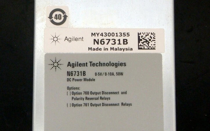 Agilent N6731B 5V 10A 50W Power Supply Module