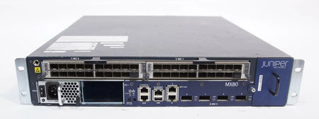 Juniper MX80-AC Router with 2x MIC-3D-20GE-SFP Modules