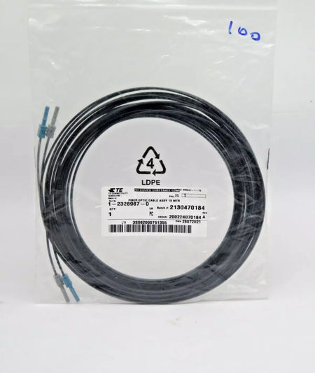 TE Connectivity Fiber Optic Cable Assy 10M 2328987-0 LC/UPC to LC/UPC Duplex 10