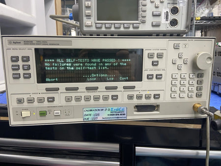 HP Agilent 83650B 10MHz-50GHz Sweep Swept Signal Generator 1, 2, 8! Cal’d!
