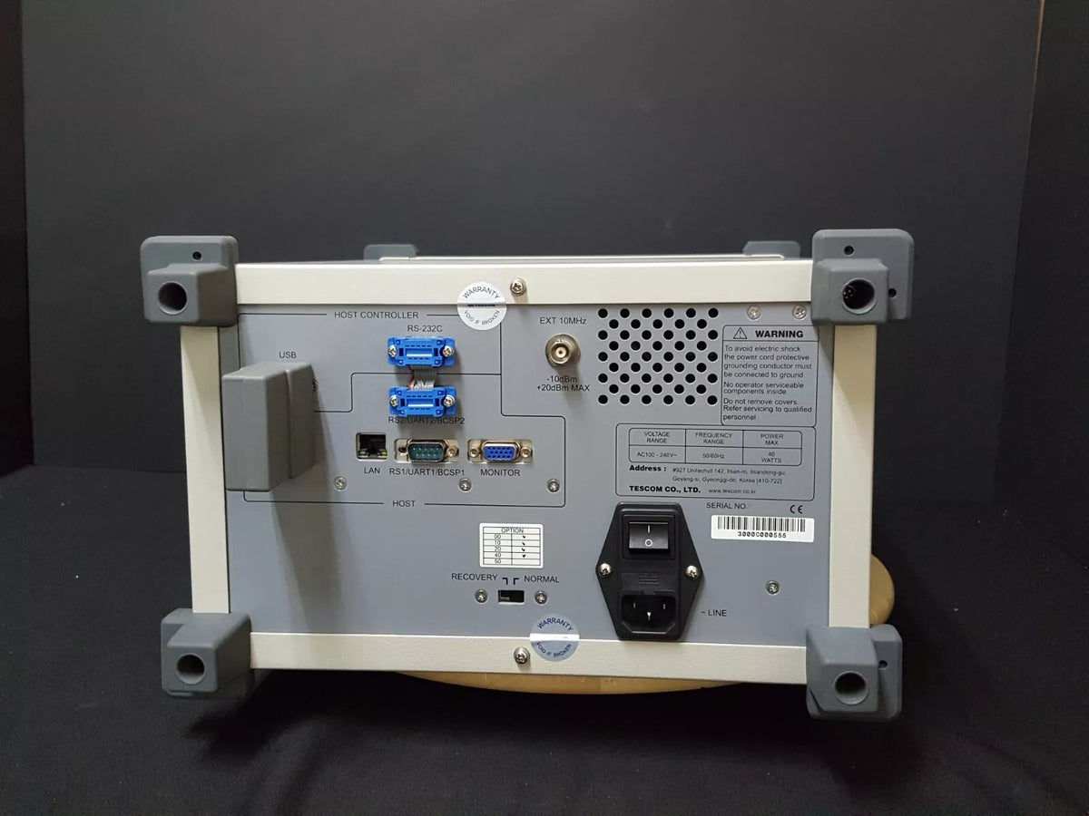 Tescom TC-3000C Bluetooth Tester with Optional 00 10 20 40 (0555)