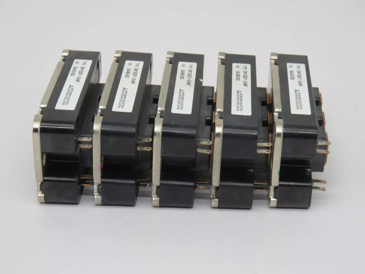 Set of 5 Mitsubishi Electric CM150DY-24NF IGBT Module 150 Amp 1200V Lot