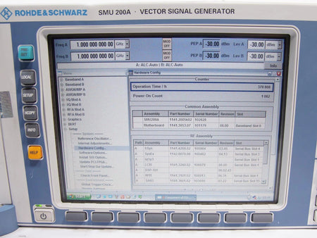 Rohde & Schwarz SMU200A 100kHz - 2.2GHz Vector Signal Generator OPT B10 B13 B20