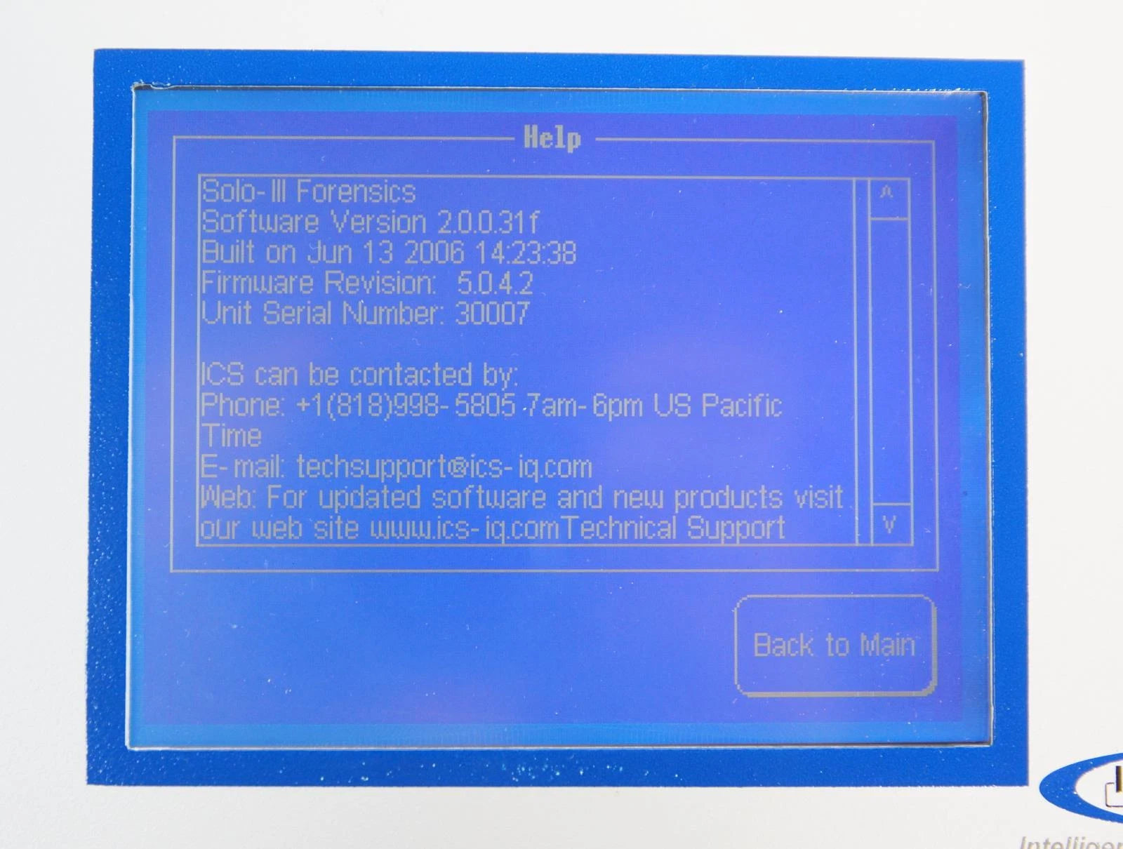 ICS Image MASSter SOLO-3 IT Forensics Hard Drive Duplicator