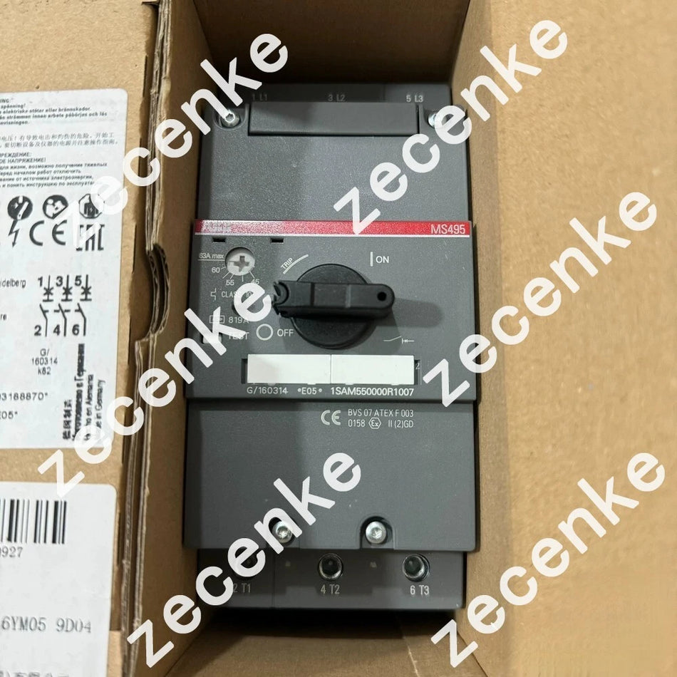 ABB Engine Starter MS495-63 1SAM550000R1007 - Brand New in Box