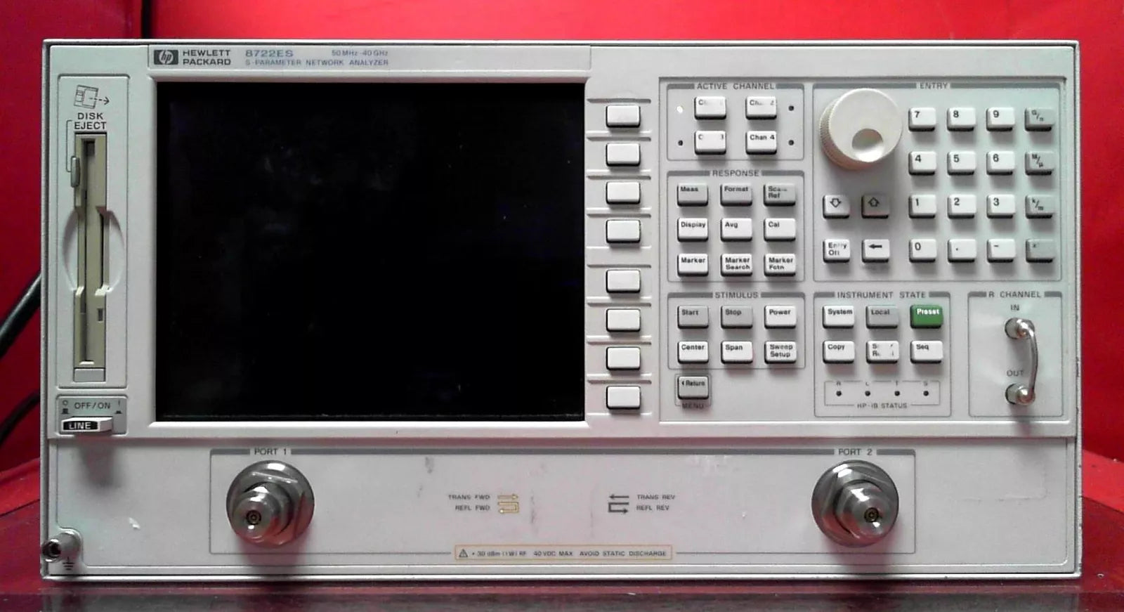 Agilent 8722ES Opt. 089 Vector Network Analyzer US39175087