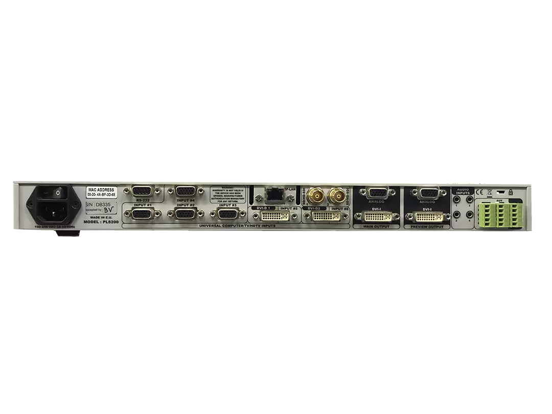 Analog Way Pulse Le Dual Scaler Mixer Switcher PLS200