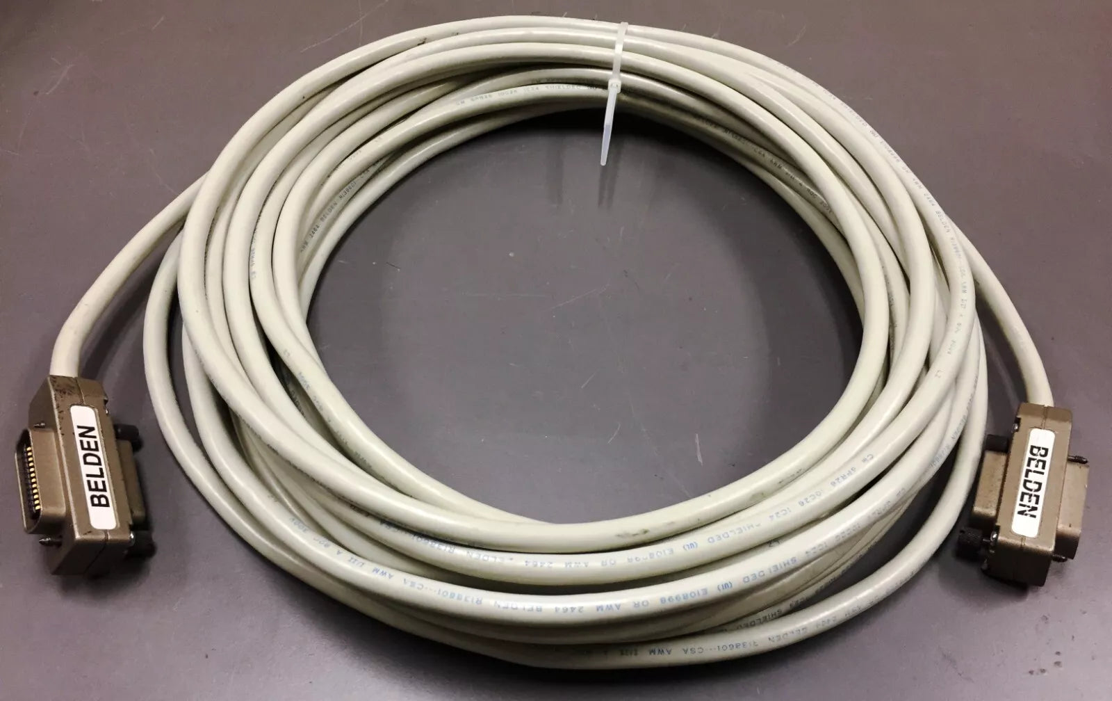 Belden Connectors with Belden CM 6PR26 10C26 1C24 E108998 Shielded Cable 50FT