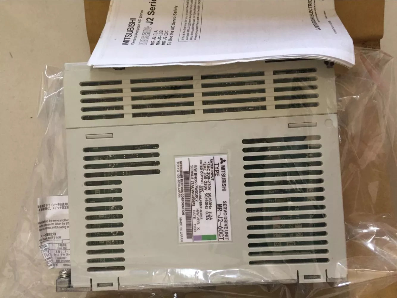New Mitsubishi MR-J2-60CT Servo Drives MRJ260CT In Box