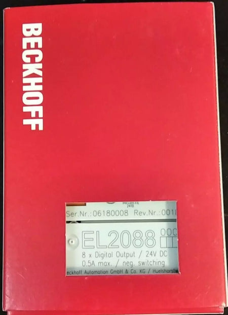 Beckhoff EL2088 Digital Output Module EL 2088 1PC New Expedited Shipping