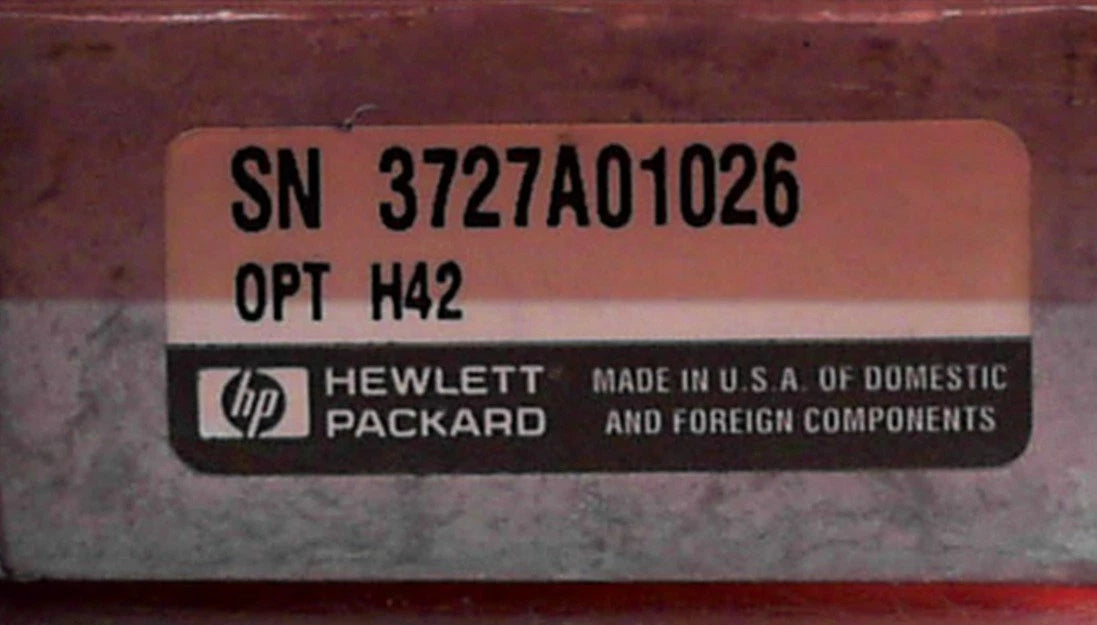 HP - Agilent 70952B Optical Spectrum Analyzer Module 600 to 1700nm