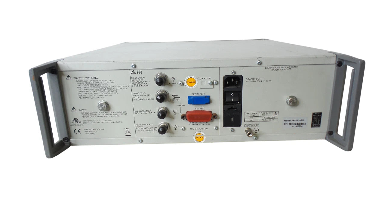 FLUKE 9640A RF Reference Source Model 9640A-STD