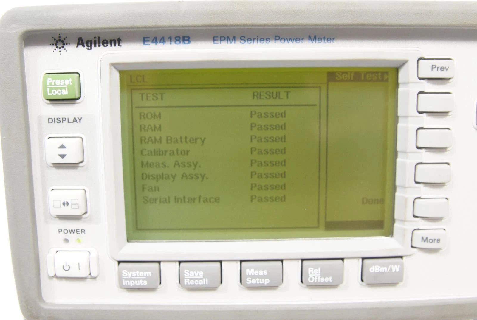 Agilent Keysight E4418B EPM Series Single Channel Power Meter