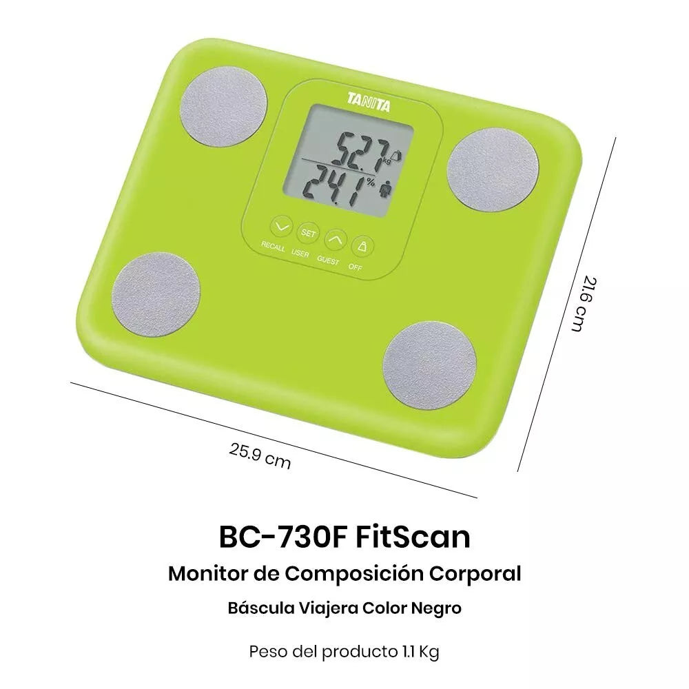 Tanita BC730 InnerScan Body Composition Monitor - Green