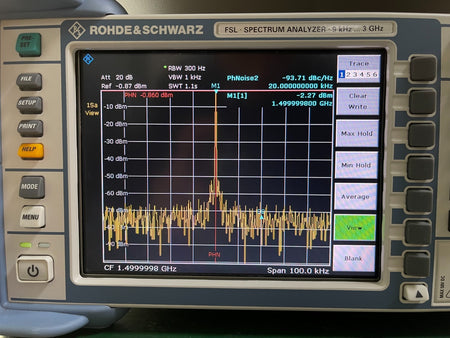 Rohde & Schwarz FSL3 Spectrum Analyzer 9 kHz - 3 GHz _ 0770 - XG eqpt