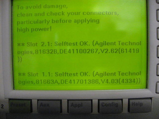 81632B Power Sensor by Agilent