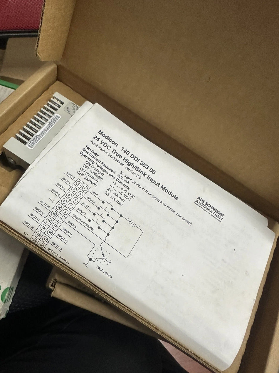 140DDI35300 High Performance Digital Input Module